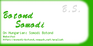 botond somodi business card